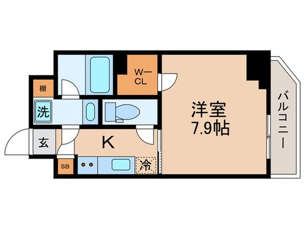 ALTERNA東池袋の物件間取画像